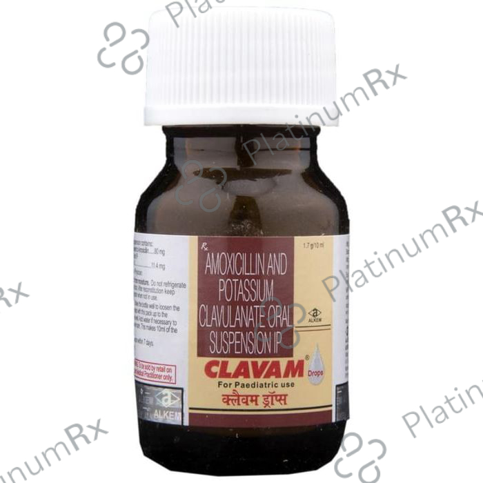 Clavam Paediatric Oral Suspension 10ml