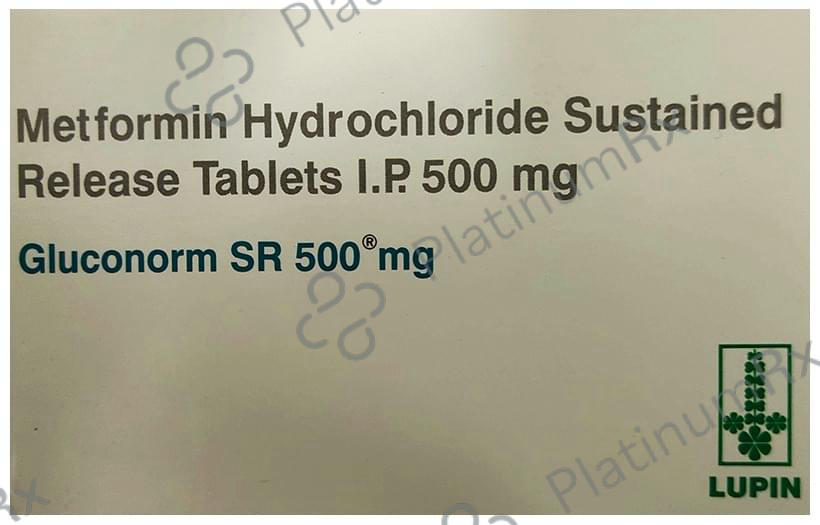 Gluconorm SR 500mg Tablet 15s