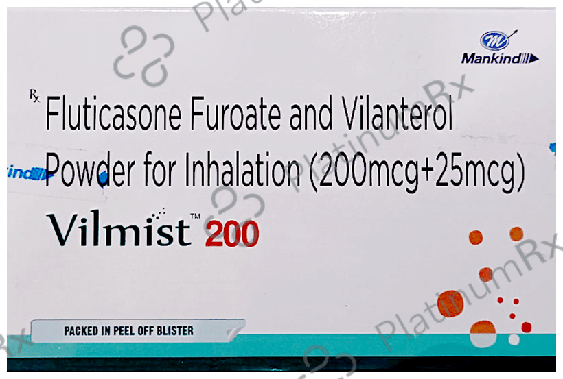 Vilmist 200mg Capsule 30s