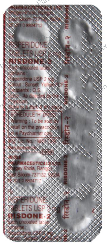 Risdone 2mg Tablet 10s