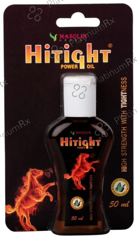 Masolin Herbal Hitight Power Oil(50ml Each) 1 Bottle