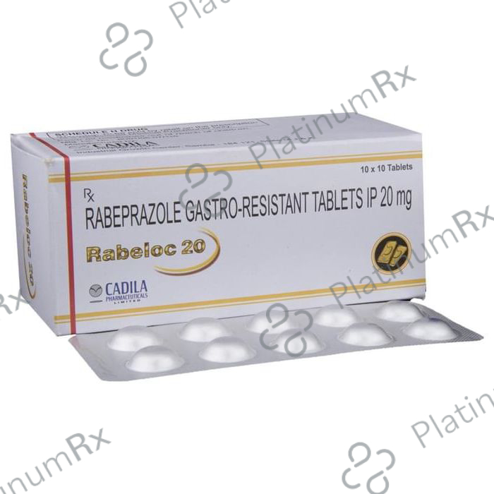 Rabeloc 20mg Tablet 10s