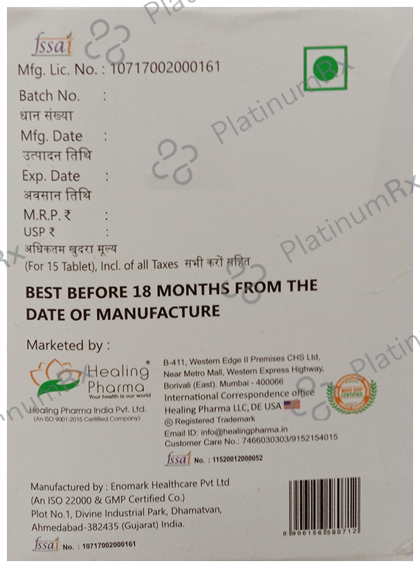 Healing Pharma Cobasmart CZS Tablet