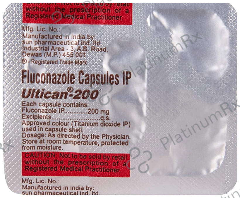 Ultican 200mg Capsule