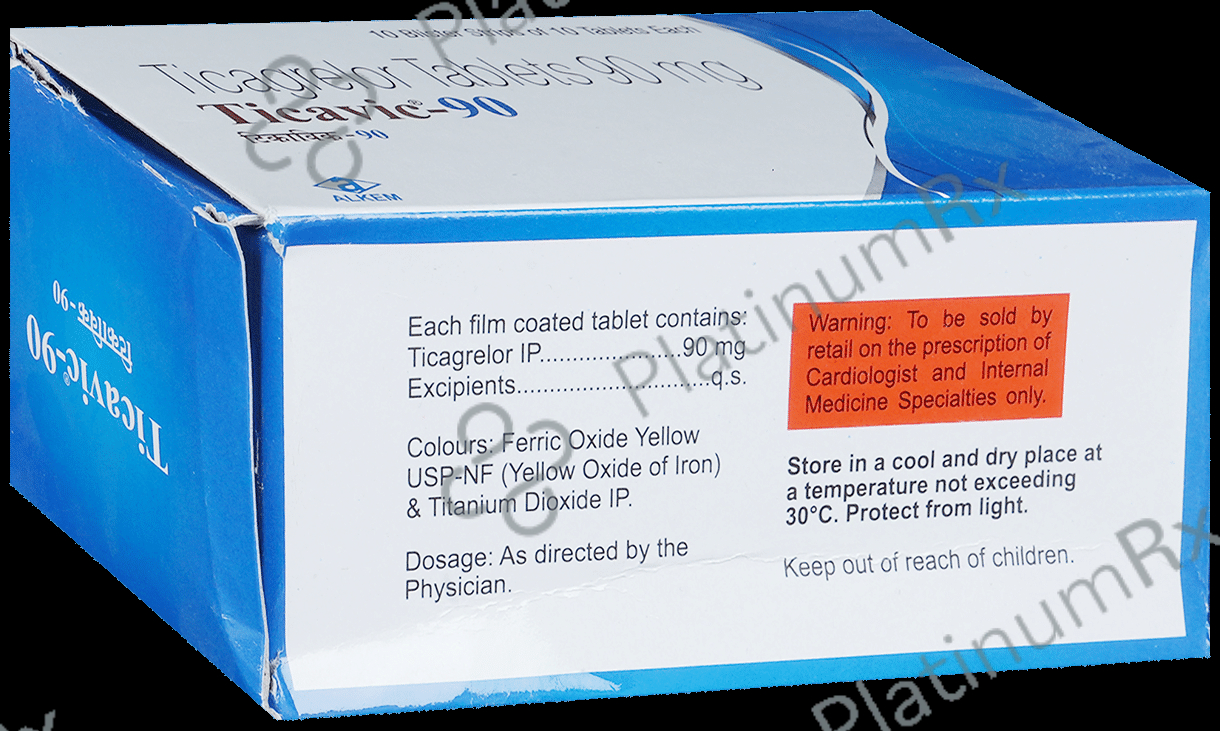 Ticavic 90mg Tablet 10s