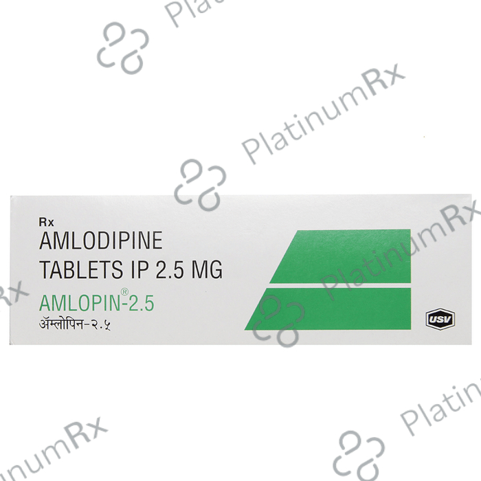 Amlopin 2.5mg Tablet 10s