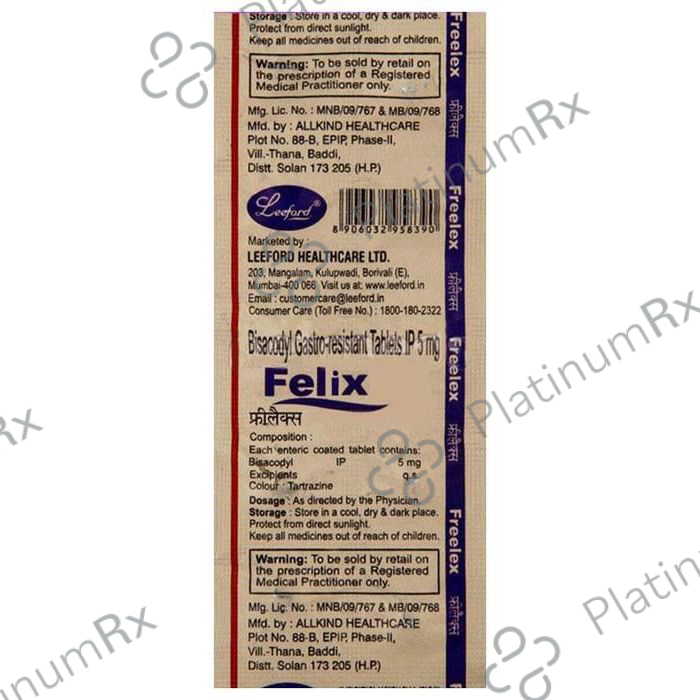 Freelex 5mg Tablet 10s