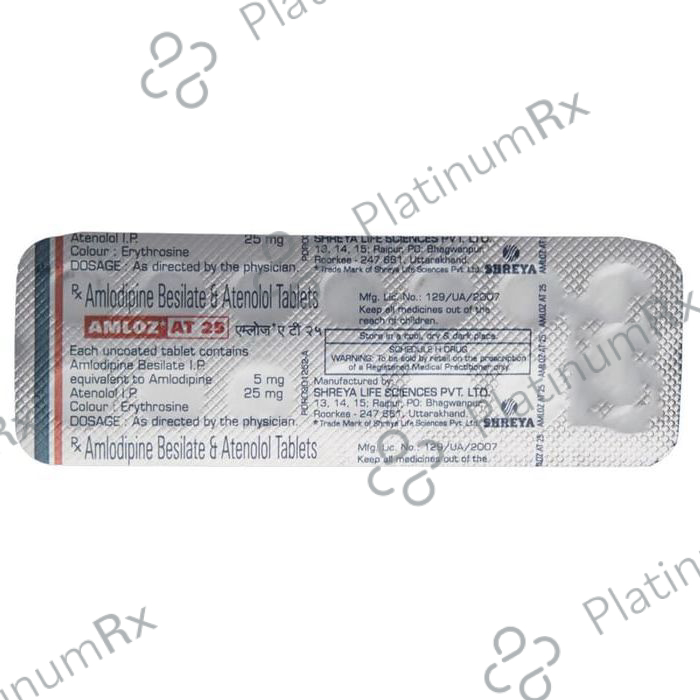 Amloz AT 5/25mg Tablet 14s