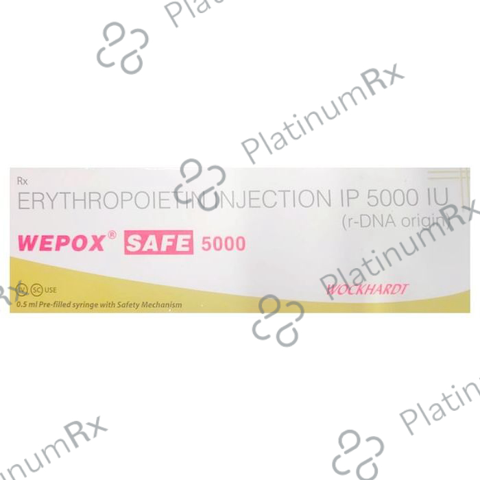 Wepox 5000IU Injection 0.5ml