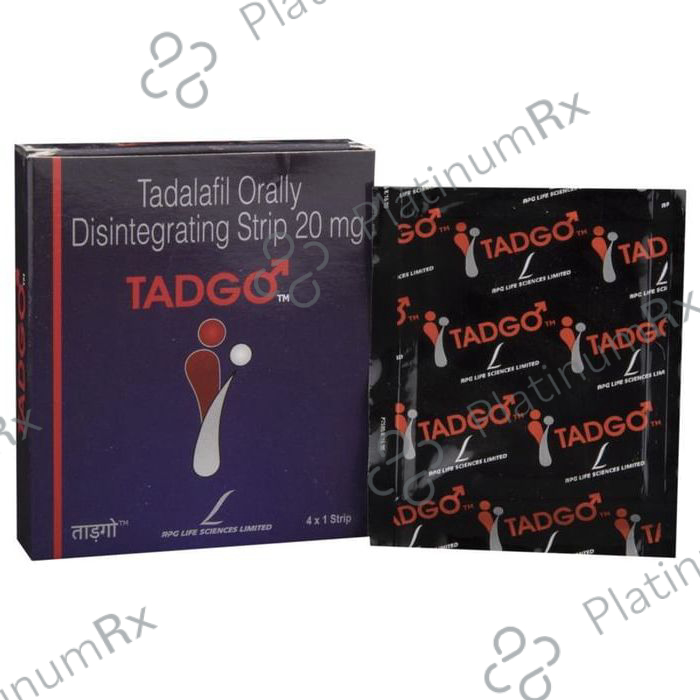 Tadgo 20mg Disintegrating Strip
