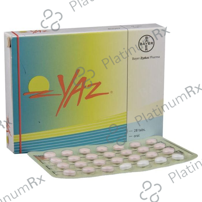 YAZ 3/0.02mg Tablet 28s