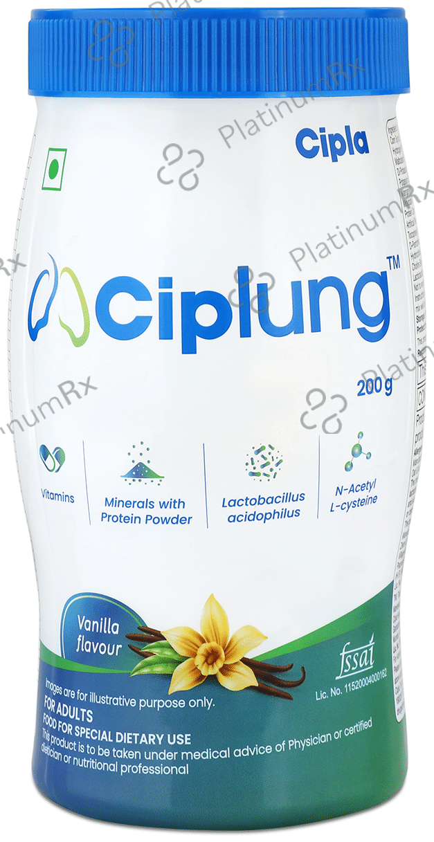 Ciplung Powder Vanilla Flavour 200gm