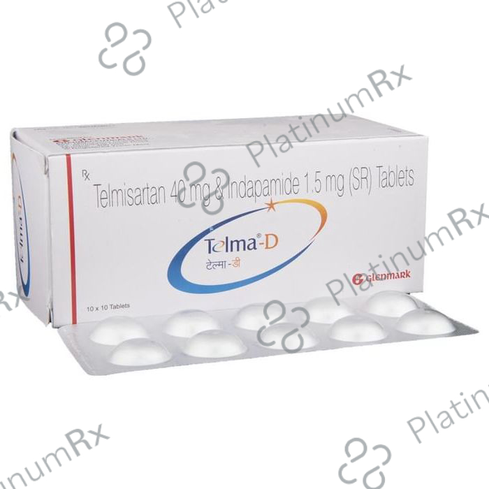 Telma D 40/1.5mg Tablet SR 10s