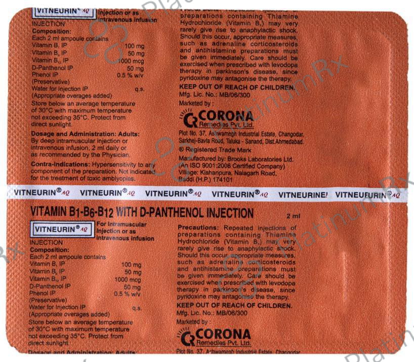 Vitneurin AQ Injection