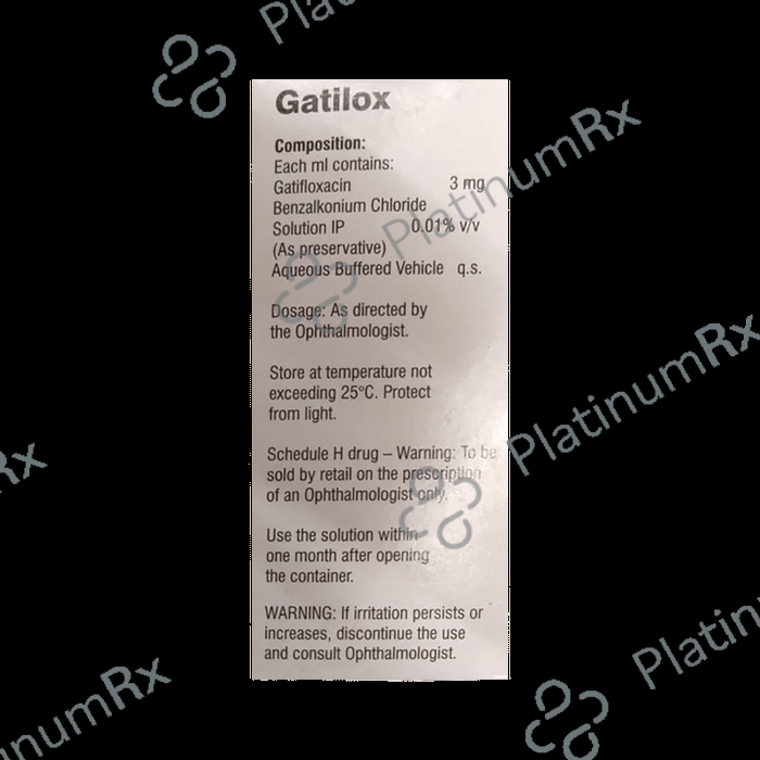 Gatilox 0.3% Eye Drop 5ml