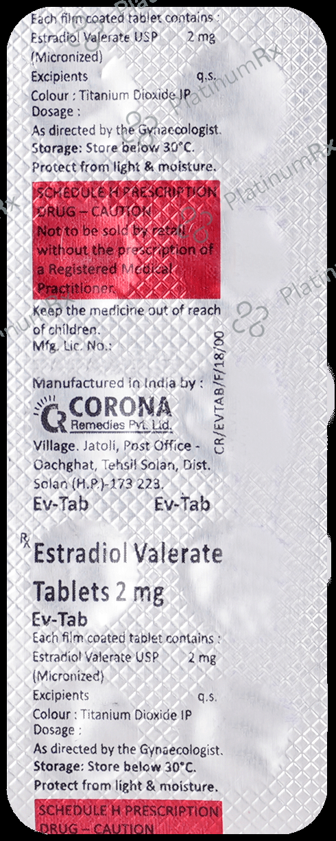 EV 2mg Tablet 10s