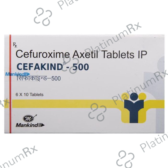 Cefakind 500mg Tablet 10s