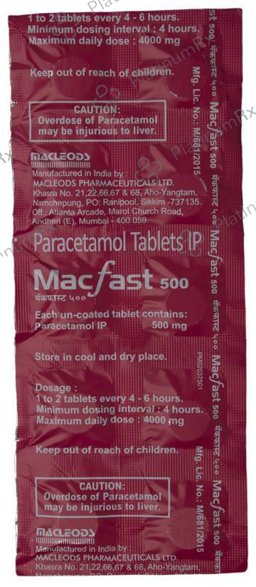 Macfast 500mg Tablet 10s