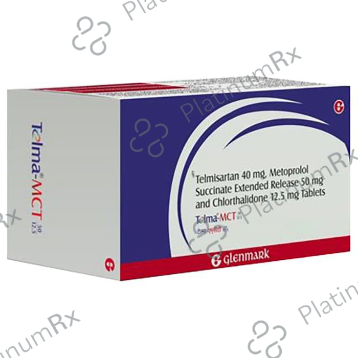 Telma MCT 12.5/50/40mg Tablet ER 10s