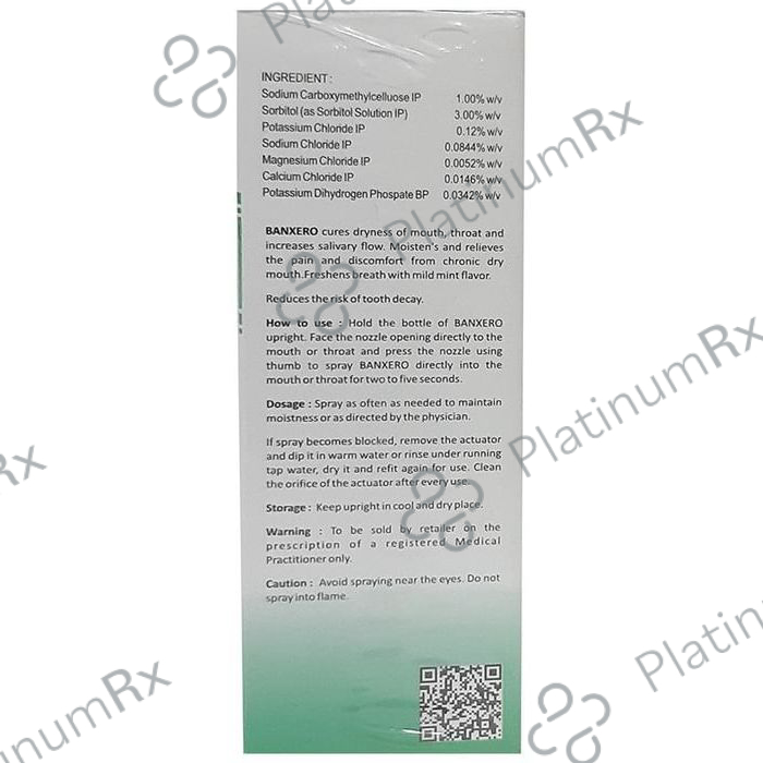 Banxero Mouth Spray 100 Mouth Spray