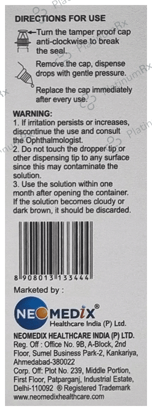 Bepokul 15% Eye Drop