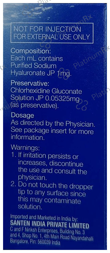 Hyadry 0.1% Eye Drop