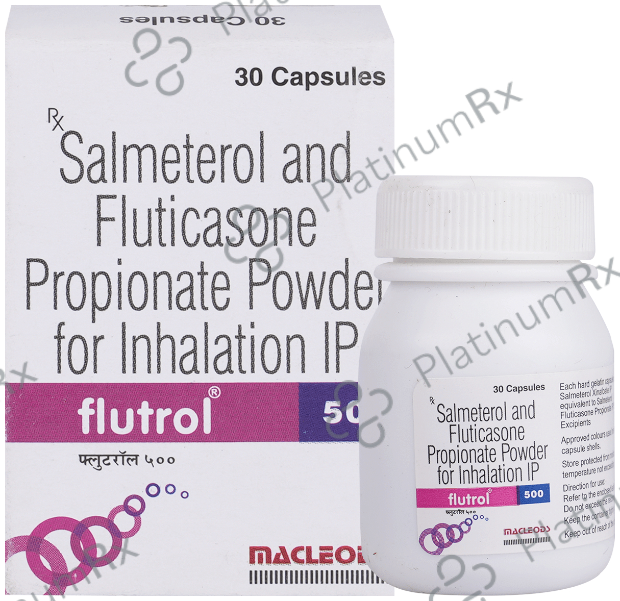 Flutrol 500/50mcg Capsule 30s