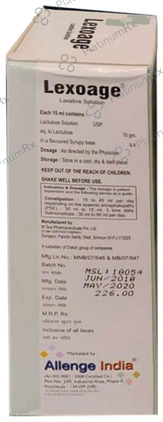 Lexoage 10gm Syrup