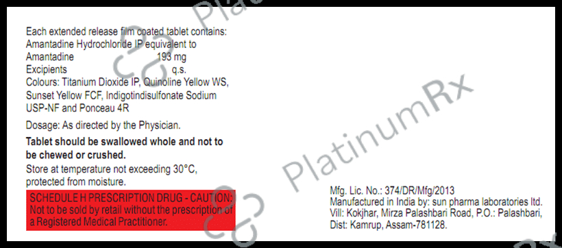 Parkitidin ER 193mg Tablet 10s