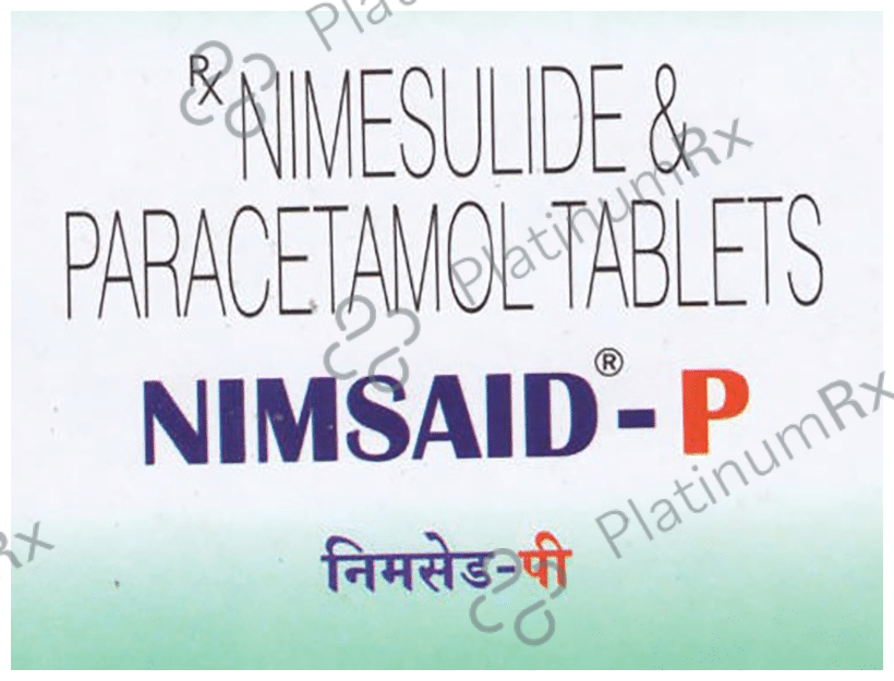 Nimsaid P 100/325mg Tablet 15s