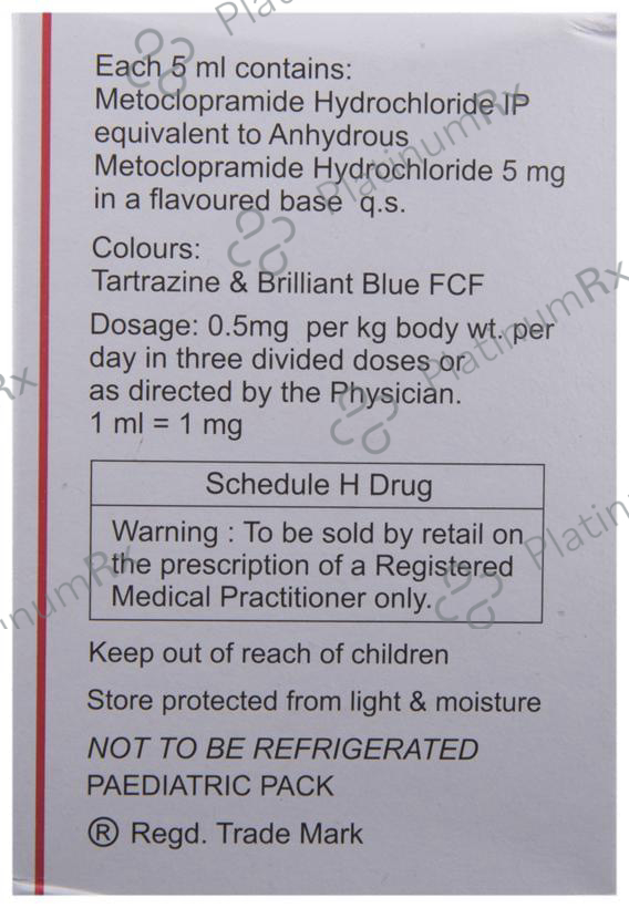 Perinorm 5mg Syrup 60ml