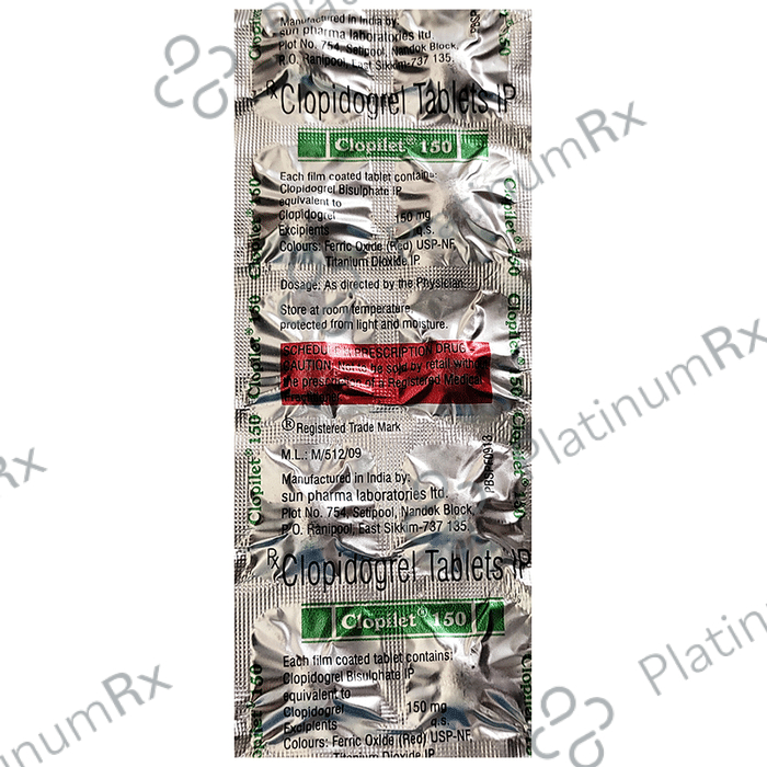 Clopilet 150mg Tablet 10s