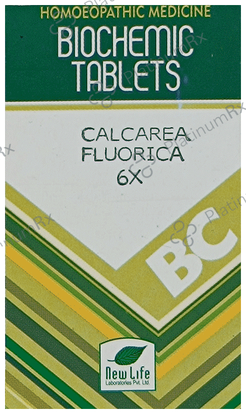 New Life Calcarea Fluorica Biochemic Tablet 6X