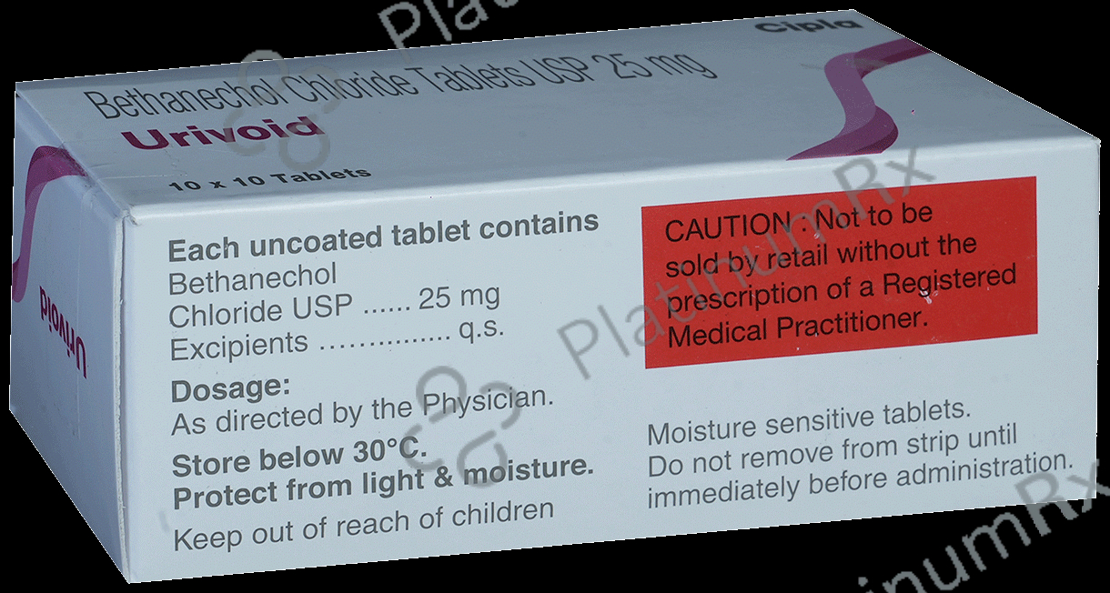 Urivoid 25mg Tablet 10s