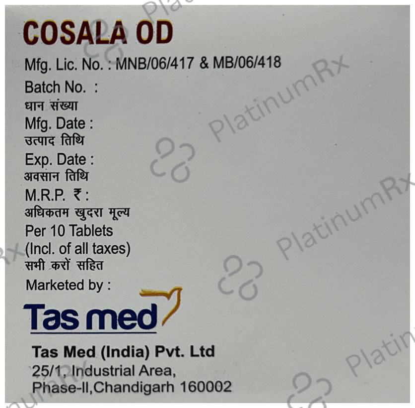 Cosala OD 1200mg Tablet