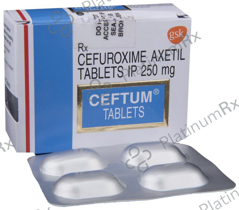 Ceftum 250mg Tablet 4s
