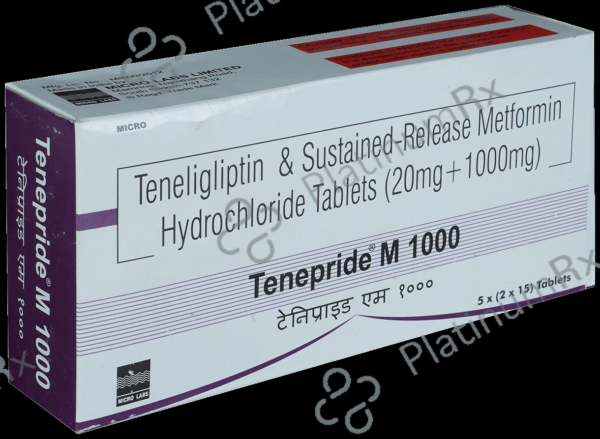 Tenepride M 1000 1000/20mg Tablet SR 15s