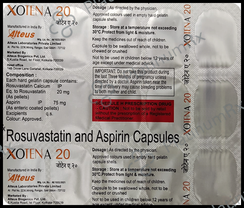 Xoten A 20 Capsule