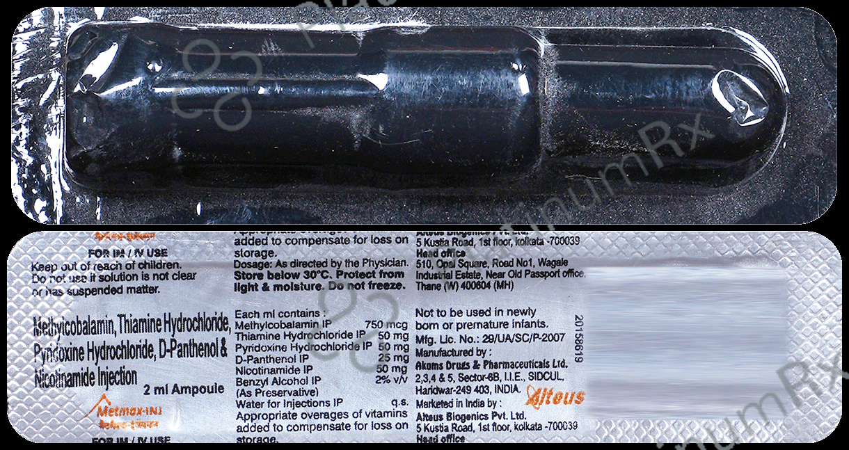 Metmax Injection 2 Injection Altius Life Sciences