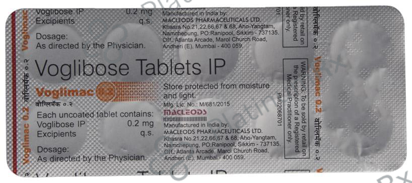 Voglimac 0.2mg Tablet 10s