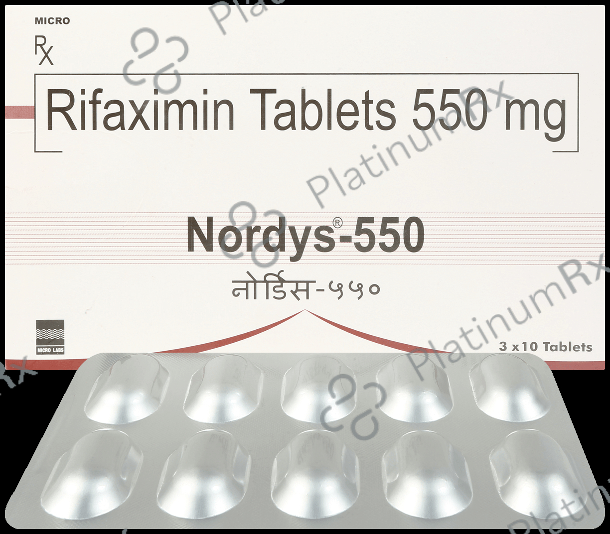 Nordys 550mg Tablet 10s