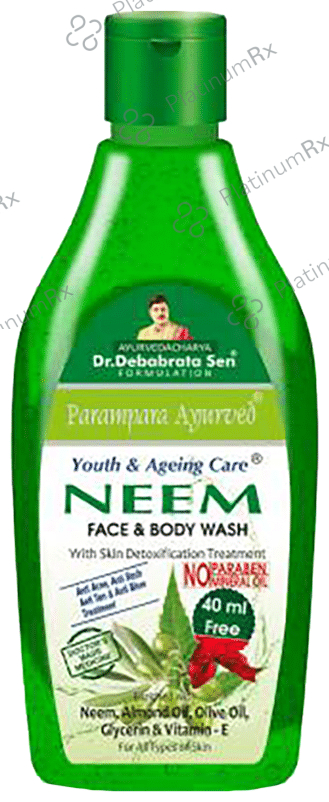 Parampara Ayurved Neem Face & Body Wash