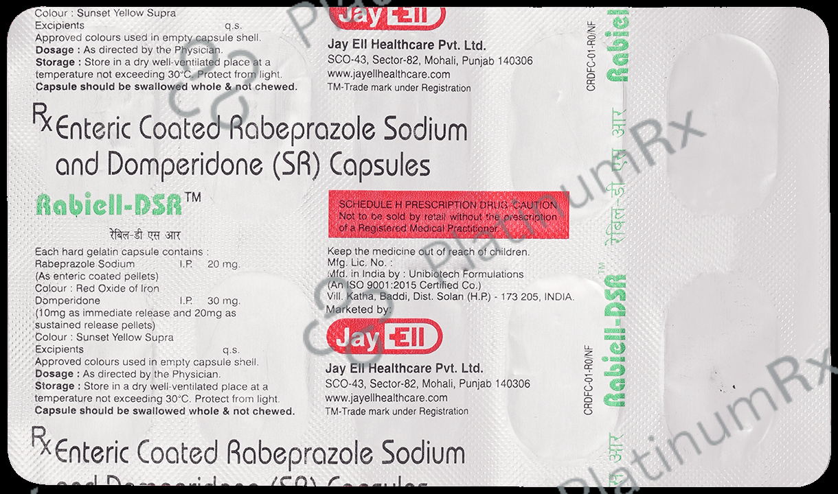 Rabiell DSR Capsule 10s