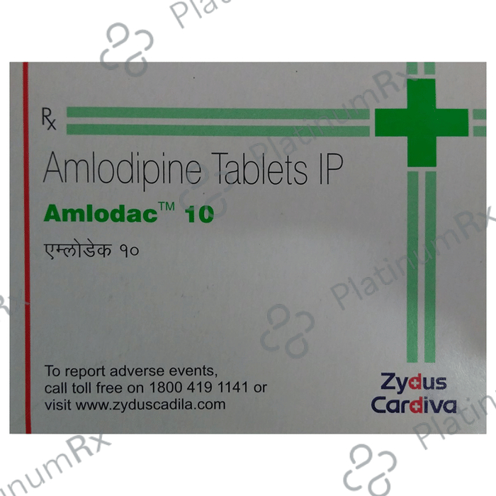 Amlodac 10mg Tablet 30s