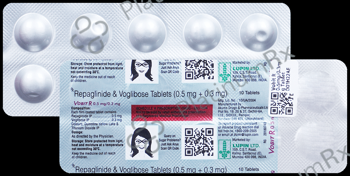 Vobit R 0.5mg/0.3mg Tablet
