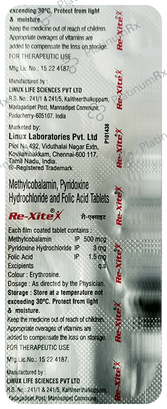 Rexite Tablet 10s