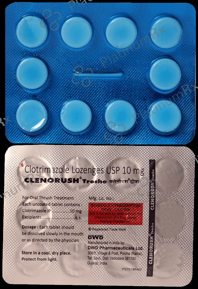 Clenorush Troche 10mg Lozenges