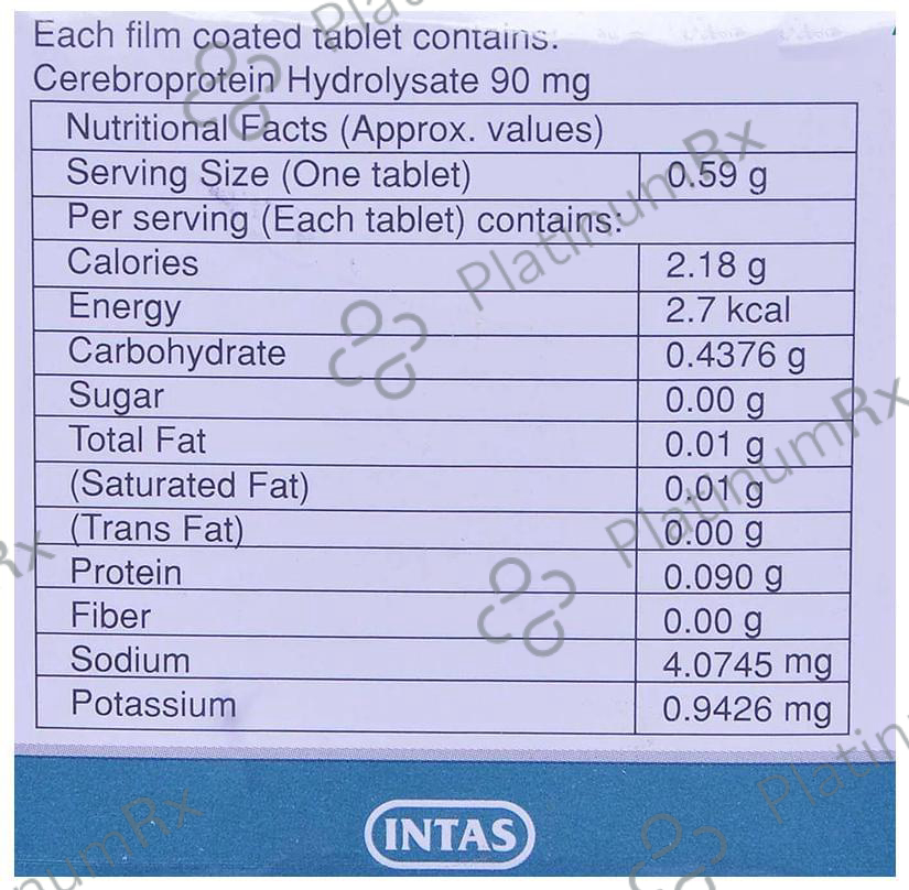 Cerevate 90mg Tablet