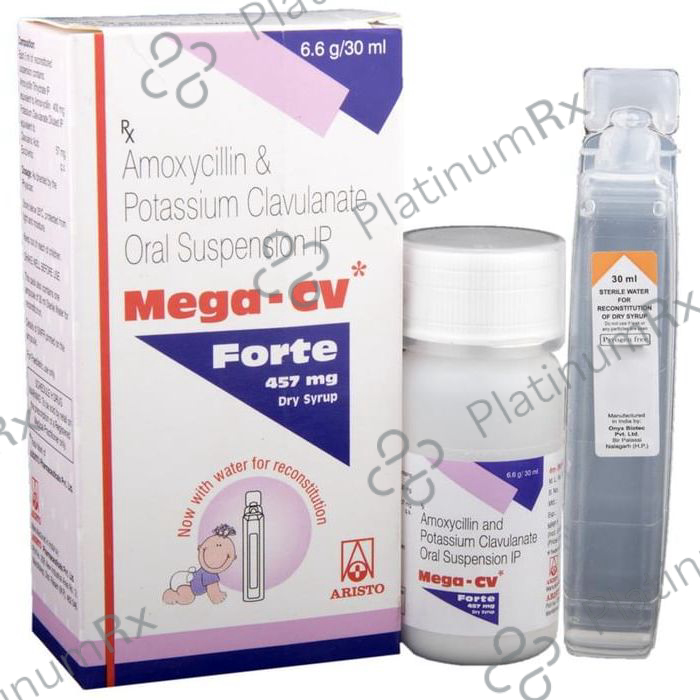 Mega CV Forte 457mg Dry Syrup 30ml