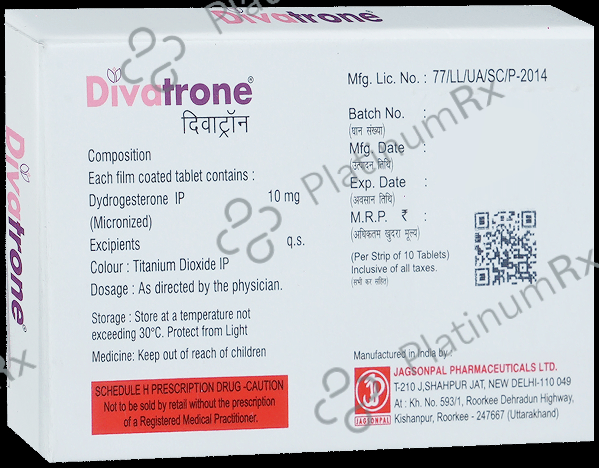 Divatrone 10mg Tablet 10s